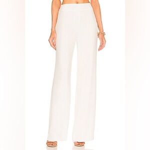 NWT Quince Ivory Wide-Leg Trousers Size 6